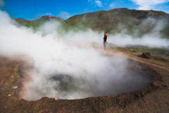 Pierwsze dni w drodze. Hveragerði i Seljalandsfoss